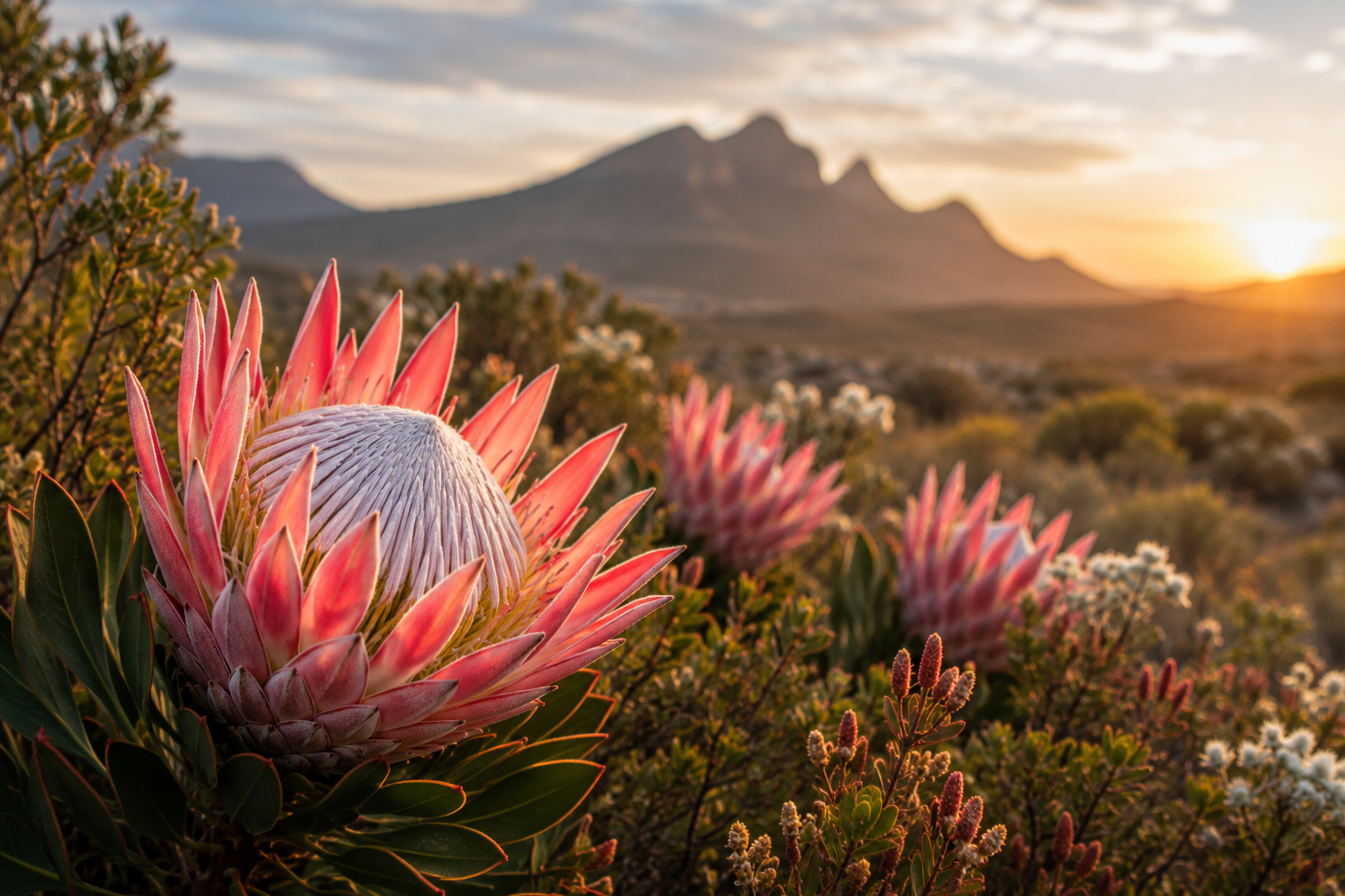 Protea's in the Vaal
